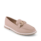 Ava Casual Chain Beige Loafers - Lino Perros