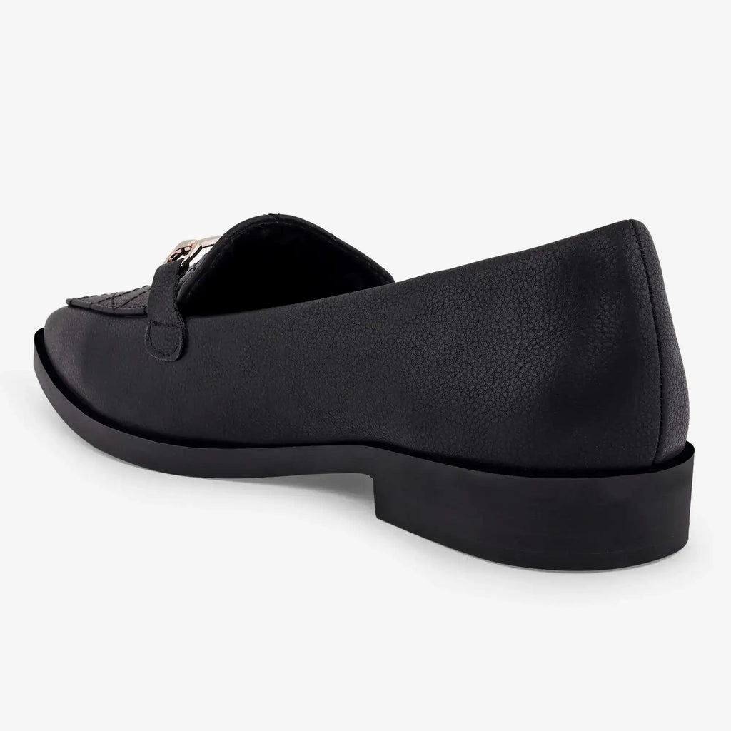 Ava Formal Black Loafers - Lino Perros