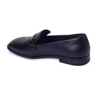 Ava Formal Jet Black Loafers - Lino Perros