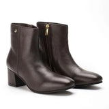 Ava Ankle-Length Brown Boots