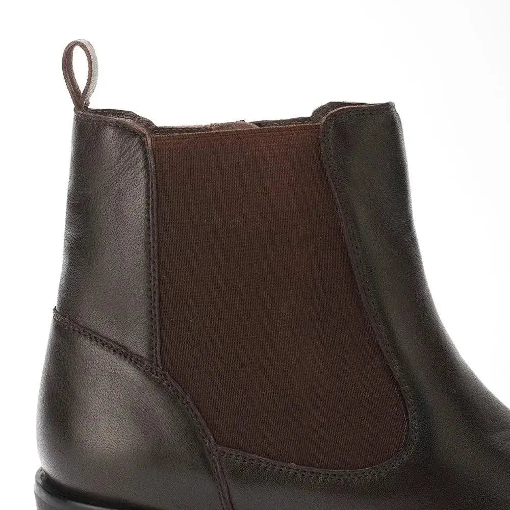 Ava Leather Regular Brown Boots - Lino Perros