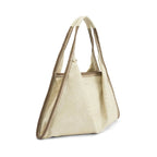 Avril Stylized Beige Hobo Tote - Lino Perros
