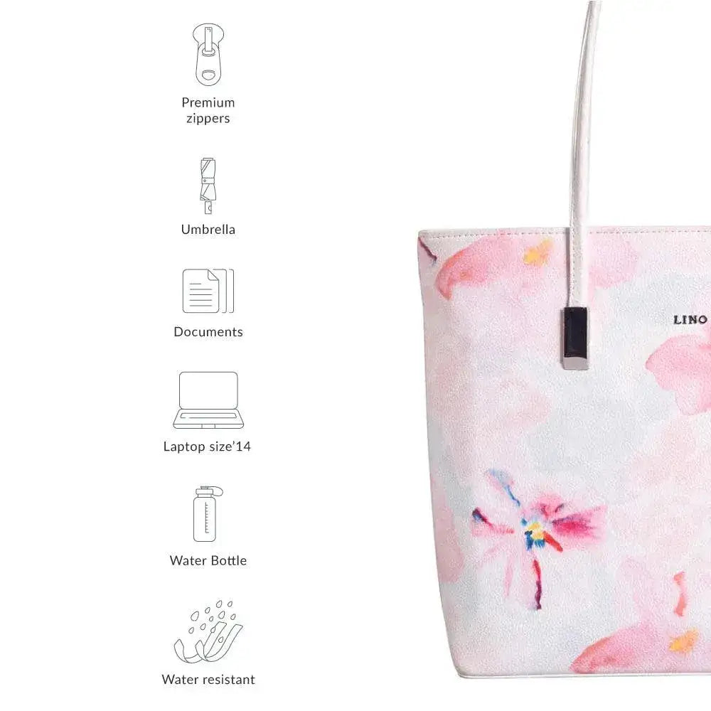 Avril Bloom Multi Color Tote Bag - Lino Perros
