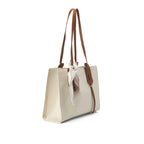 Avril Classic Off White Tote Bag - Lino Perros