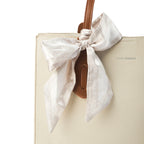 Avril Classic Off White Tote Bag - Lino Perros
