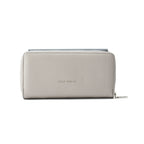 Avril Color-blocked Daily Grey Wallet - Lino Perros
