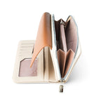 Avril Color-blocked Daily Tan Wallet - Lino Perros