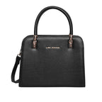 Avril Crush Black Satchel Bag - Lino Perros