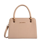Avril Crush Beige Satchel Bag