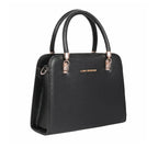 Avril Crush Black Satchel Bag - Lino Perros
