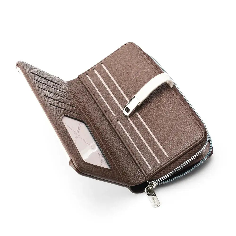 Avril Dual Tone Functional  Coffee Wallet - Lino Perros
