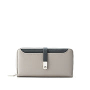 Avril Dual Tone Functional Grey Wallet