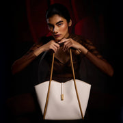 Avril Elegant Everyday Beige Tote bag