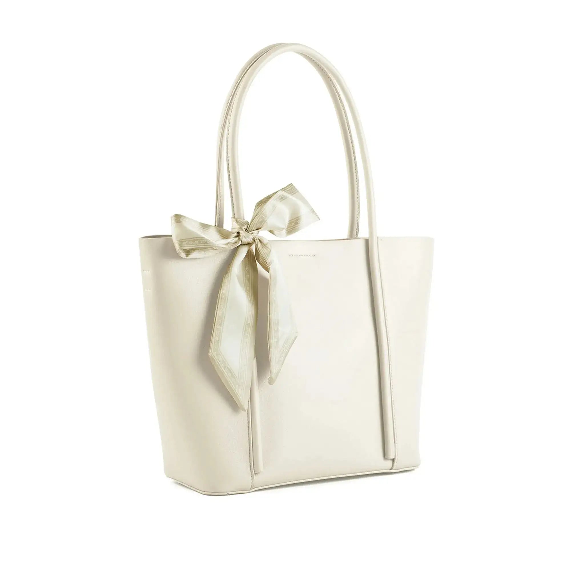Avril Elevated Everyday Off-White Tote bag - Lino Perros