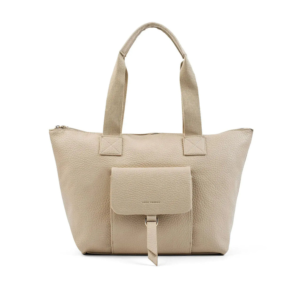 Avril Everyday Slouchy Beige Tote Bag - Lino Perros