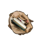 Avril Everyday Slouchy Brown Tote Bag - Lino Perros