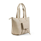 Avril Everyday Slouchy Beige Tote Bag - Lino Perros