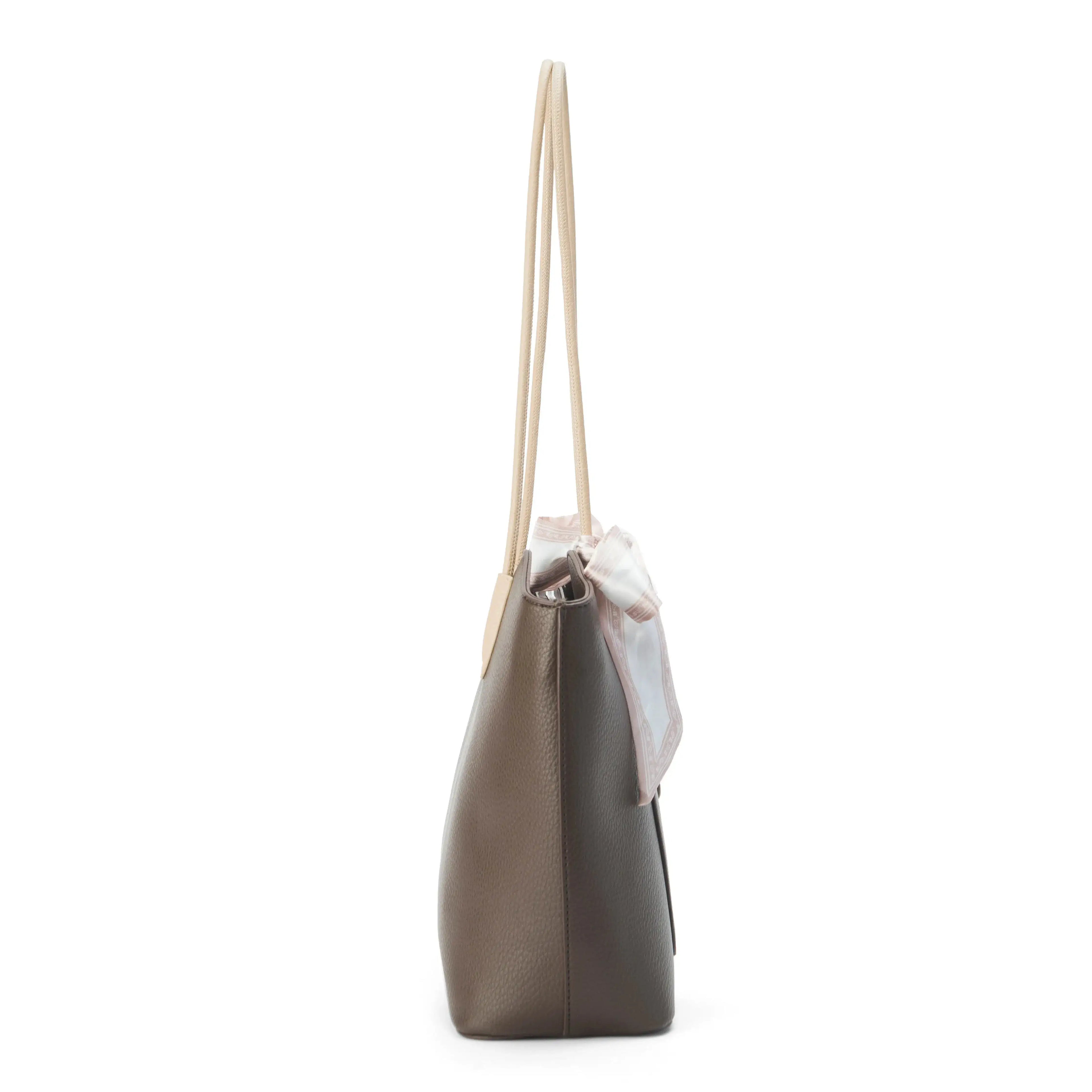 Avril Everyday Brown Tote Bag - Lino Perros