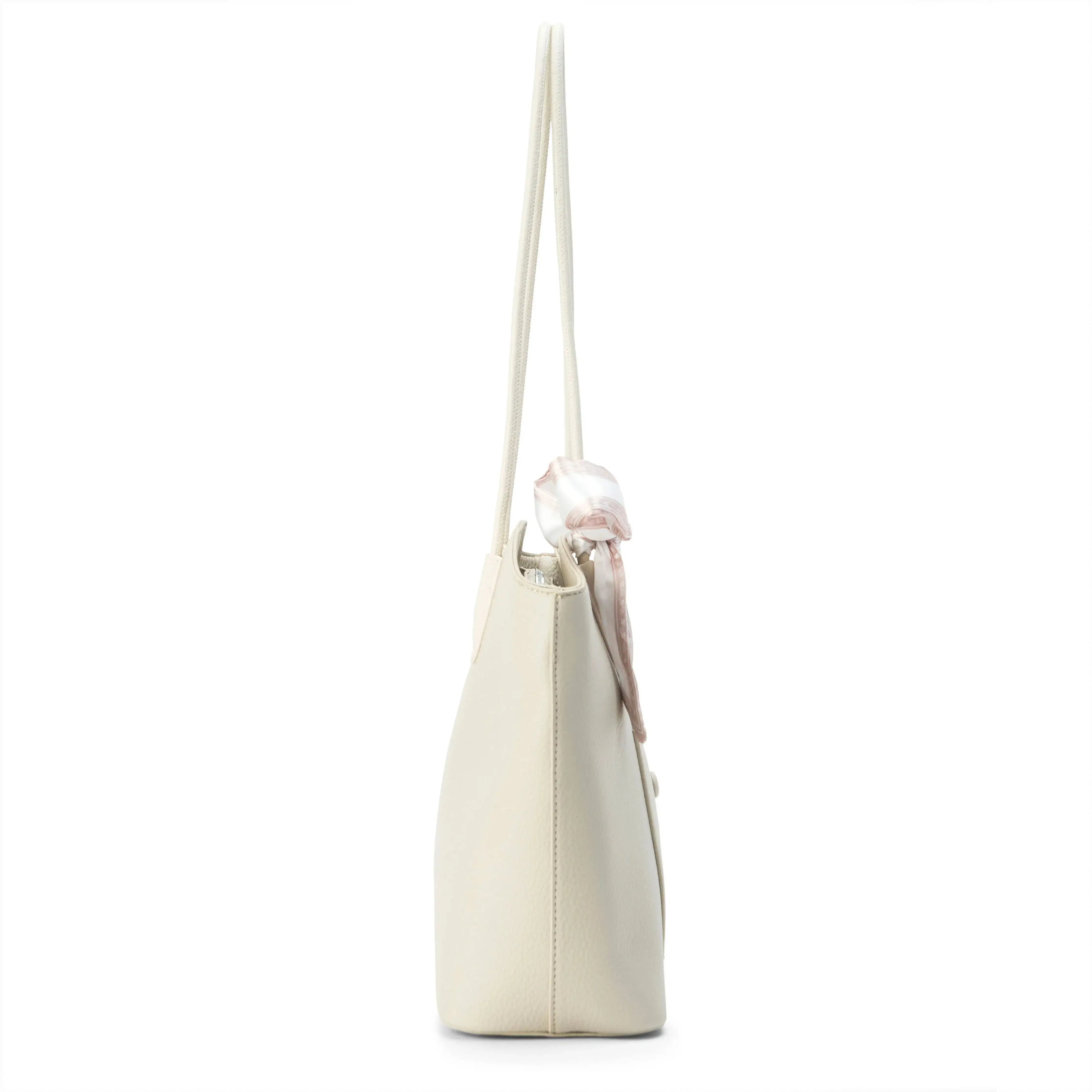 Avril Everyday Beige Tote Bag - Lino Perros