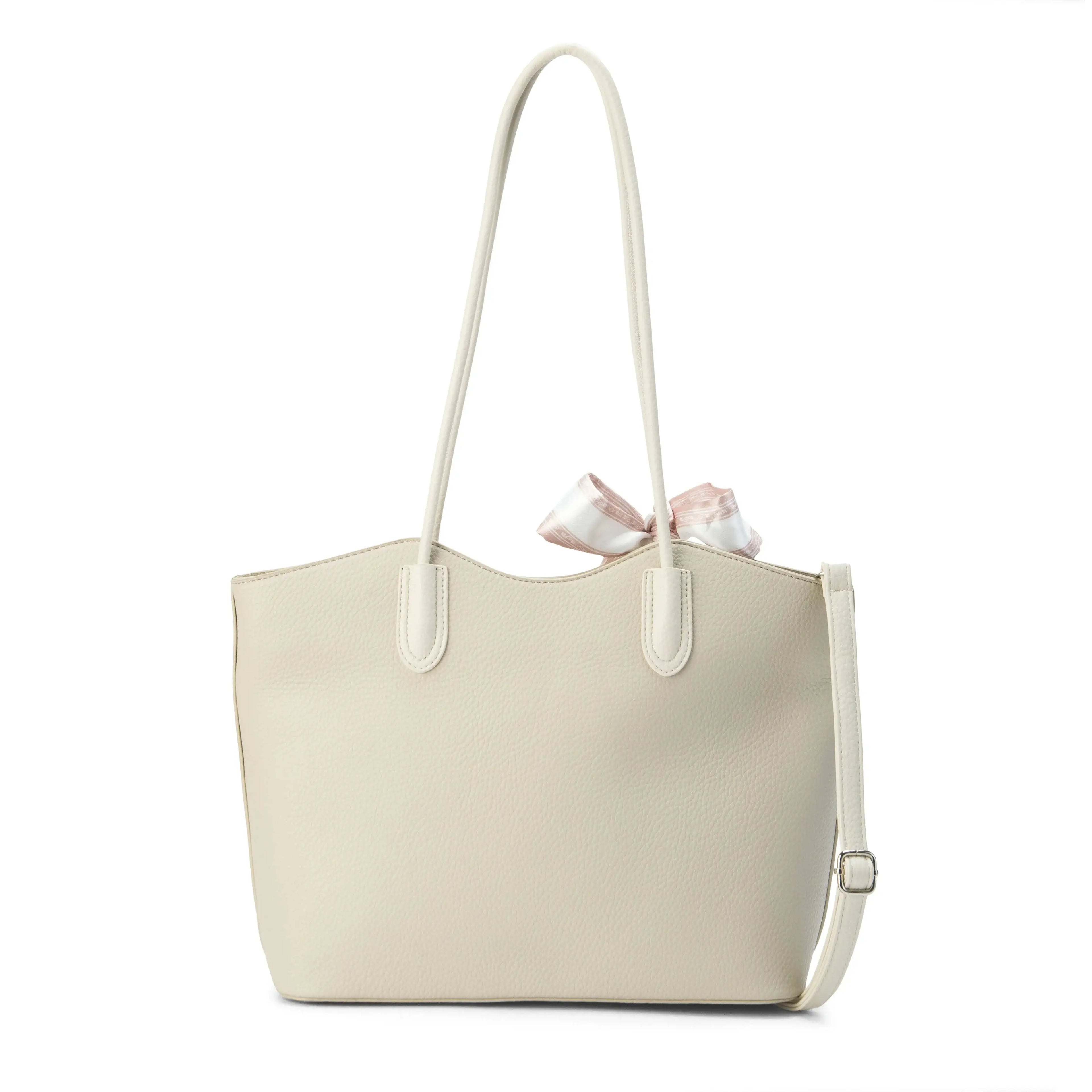 Avril Everyday Beige Tote Bag - Lino Perros