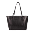 Avril Exquisite Brown Tote Bag - Lino Perros