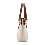 Avril Exquisite White Tote Bag - Lino Perros