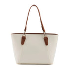 Avril Exquisite White Tote Bag - Lino Perros