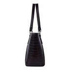 Avril Exquisite Brown Tote Bag - Lino Perros