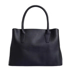 Avril Fine Black Satchel Bag - Lino Perros