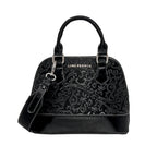 Avril Legacy Black Satchel Bag - Lino Perros