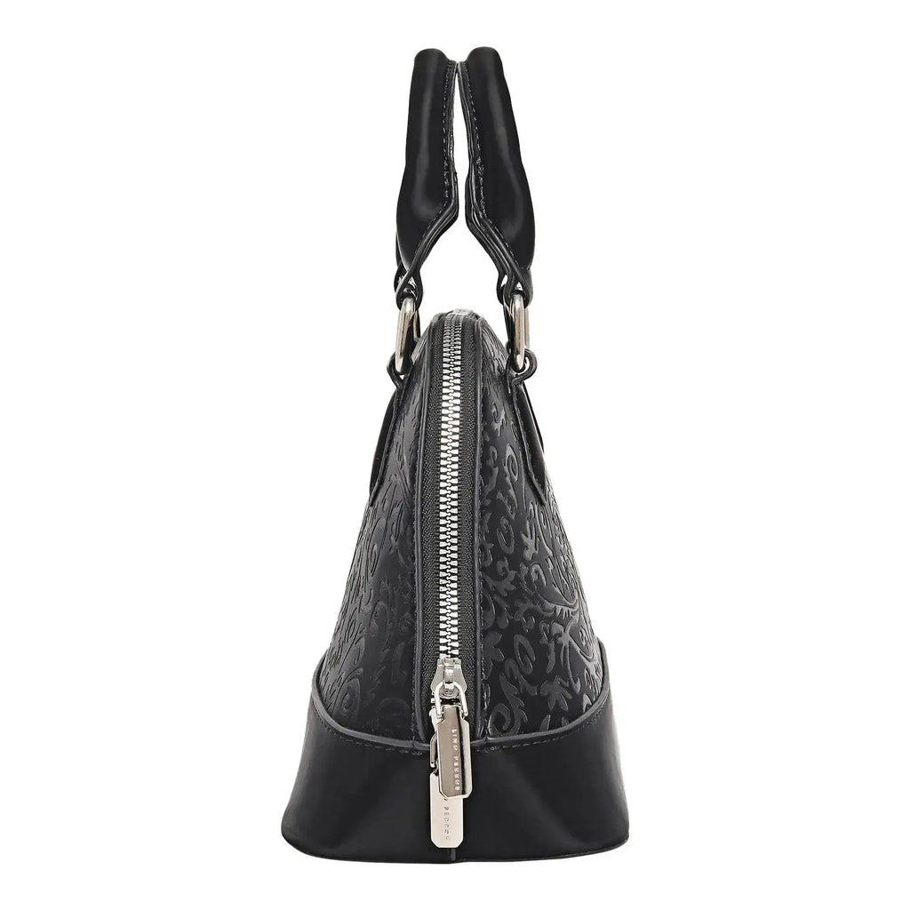 Avril Legacy Black Satchel Bag - Lino Perros