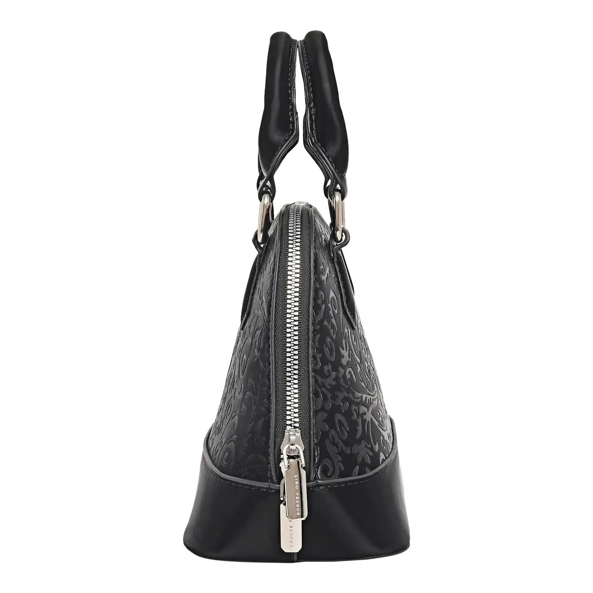 Avril Legacy Black Satchel Bag - Lino Perros
