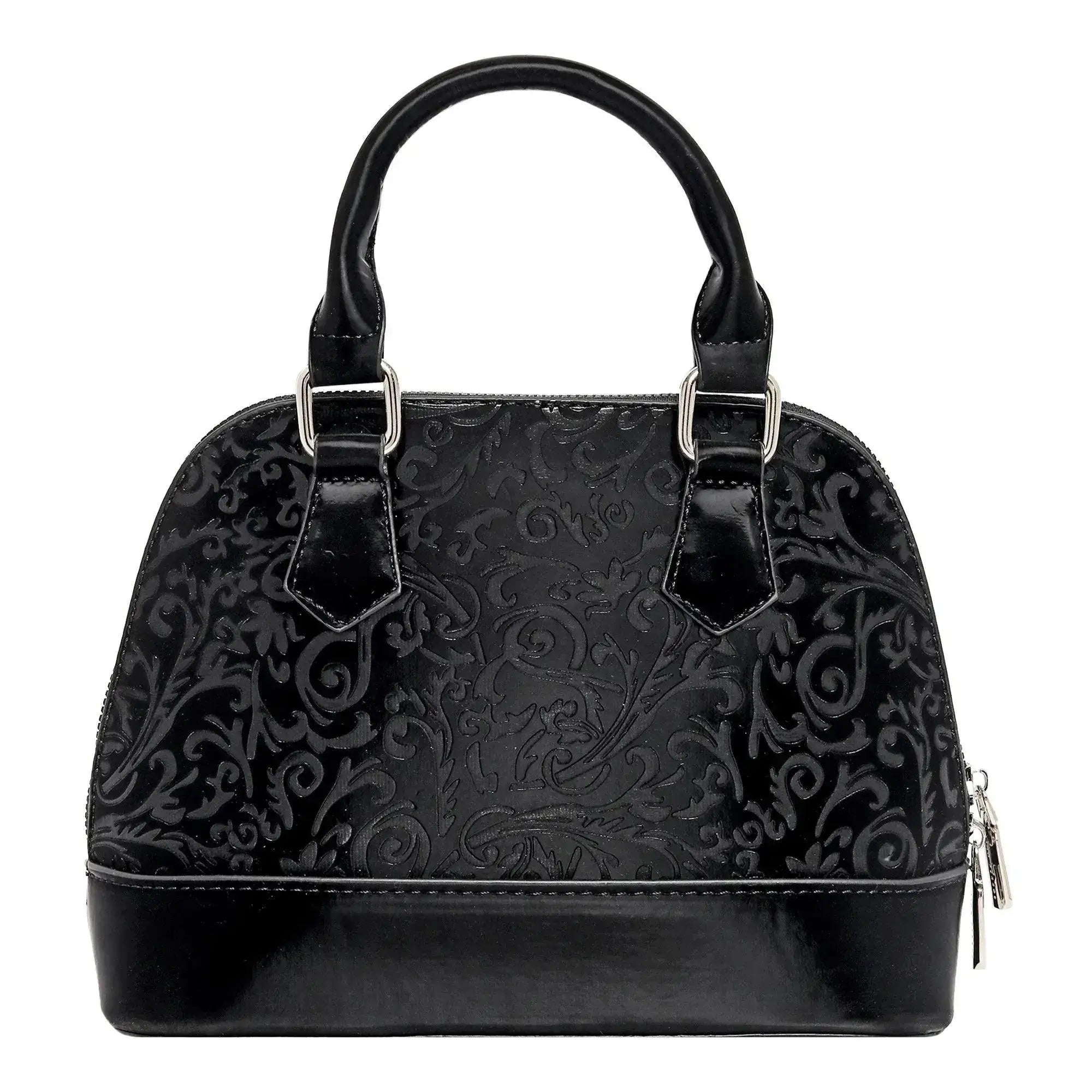 Avril Legacy Black Satchel Bag - Lino Perros