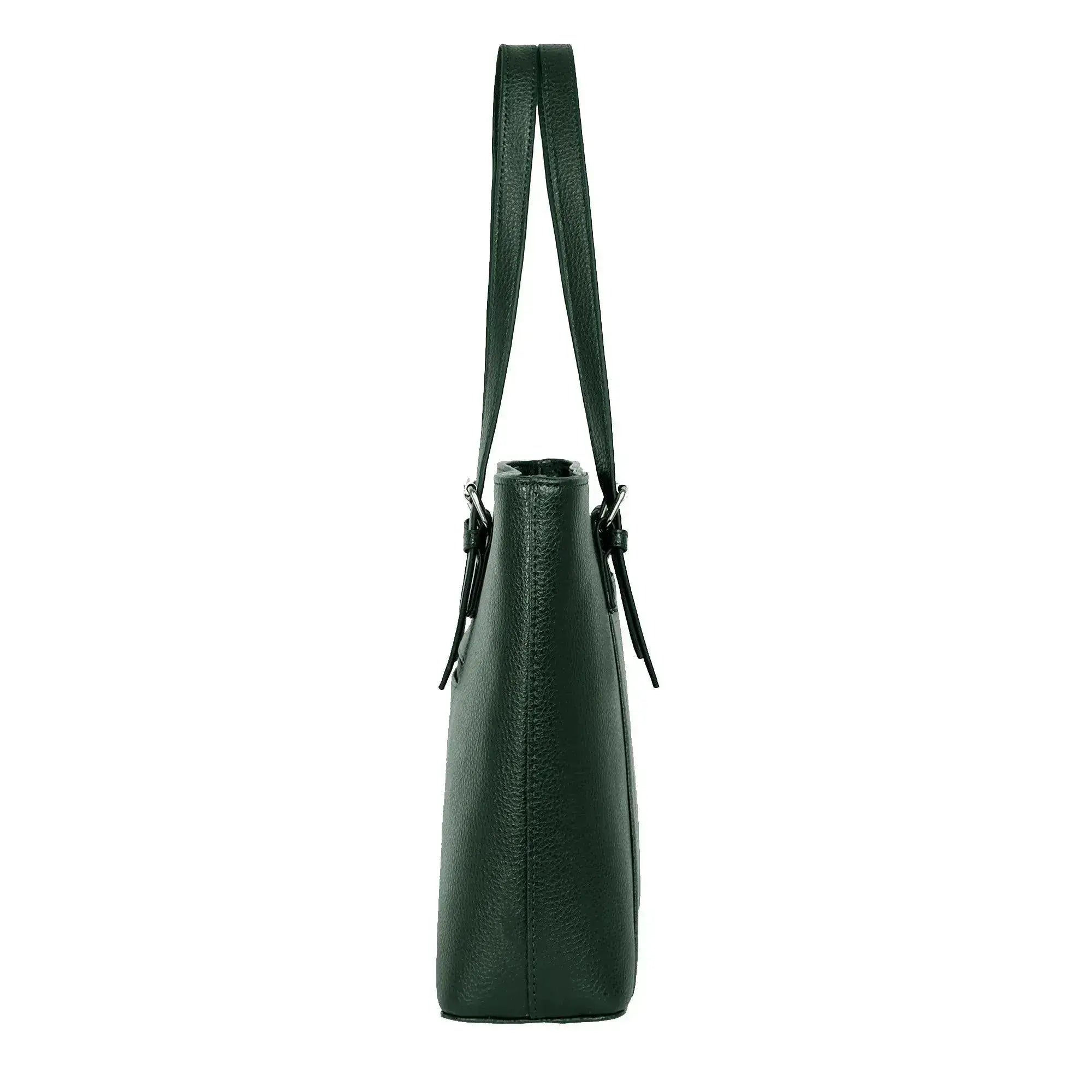 Avril Lifestyle Deep Green Laptop Bag - Lino Perros