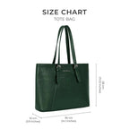 Avril Lifestyle Deep Green Laptop Bag - Lino Perros