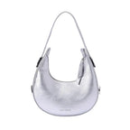 Avril Lunar Silver Shoulder Bag - Lino Perros