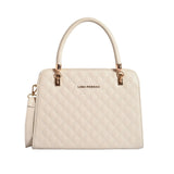 Avril Madame White Satchel Bag