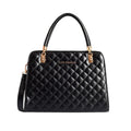 Avril Madame Black Satchel Bag - Lino Perros