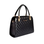 Avril Madame Black Satchel Bag - Lino Perros