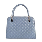 Avril Madame Soft Blue Satchel Bag - Lino Perros