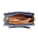 Avril Madame Soft Blue Satchel Bag - Lino Perros