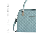 Avril Madame Soft Green Satchel Bag - Lino Perros