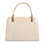 Avril Madame White Satchel Bag - Lino Perros