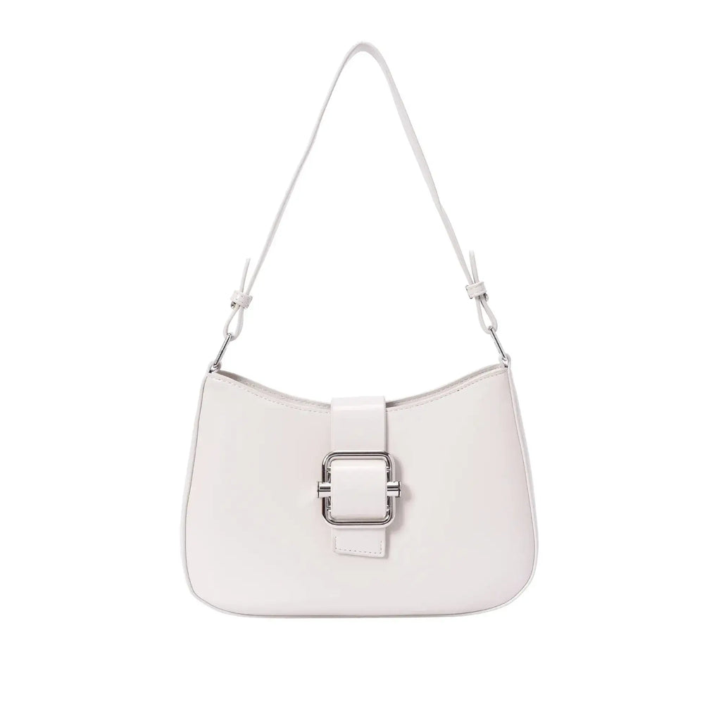 Avril Neutral White Shoulder Bag - Lino Perros