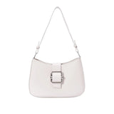 Avril Neutral White Shoulder Bag