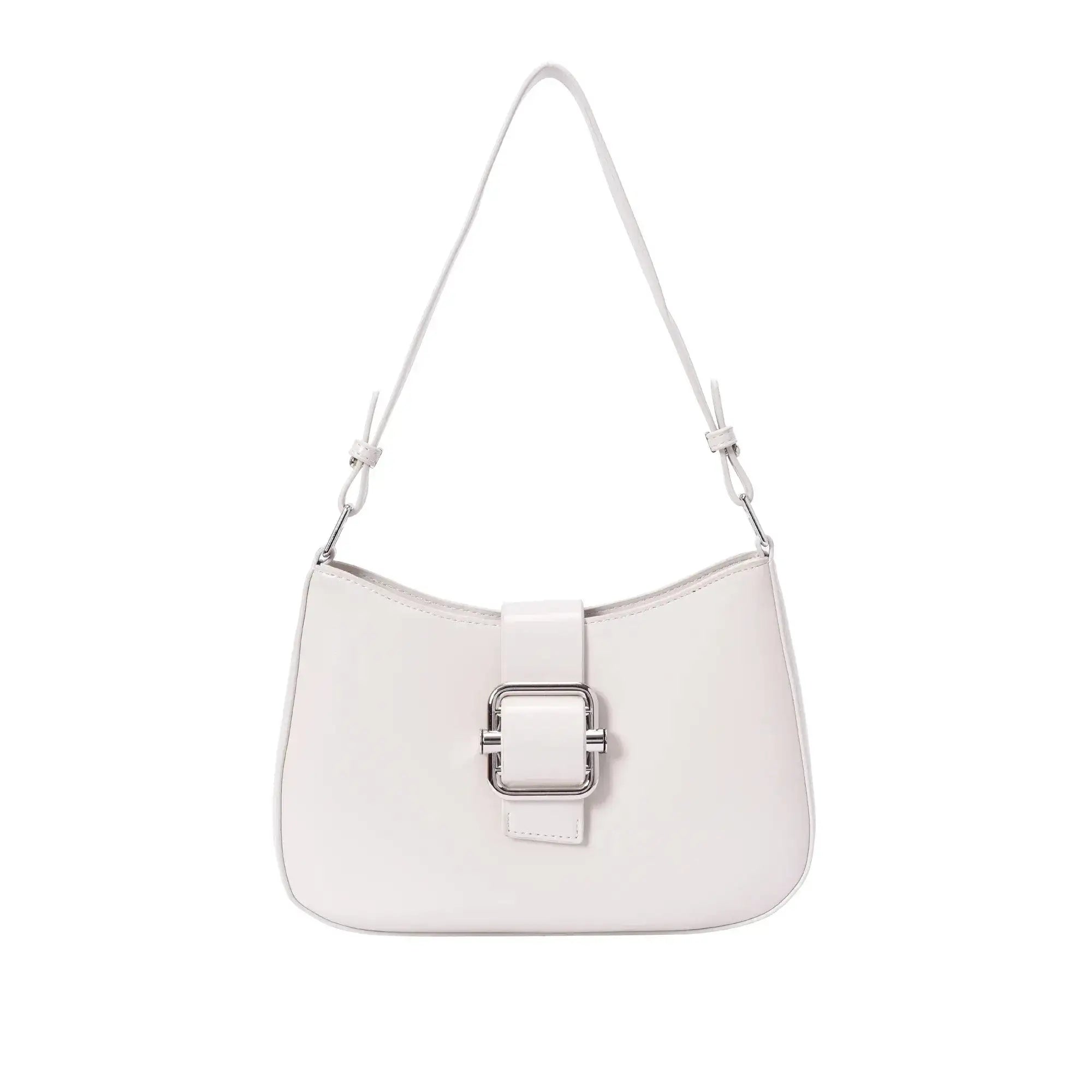 Avril Neutral White Shoulder Bag - Lino Perros