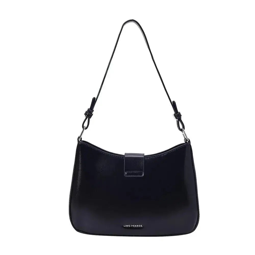 Avril Neutral Black Shoulder bag - Lino Perros