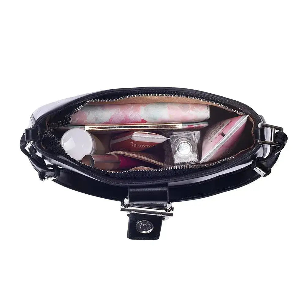 Avril Neutral Black Shoulder bag - Lino Perros
