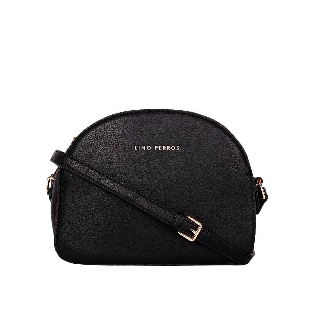 Avril Pastel Black Sling Bag - Lino Perros