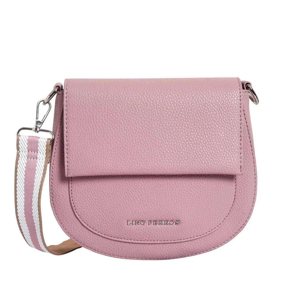 Avril Saddle Pink Sling Bag - Lino Perros